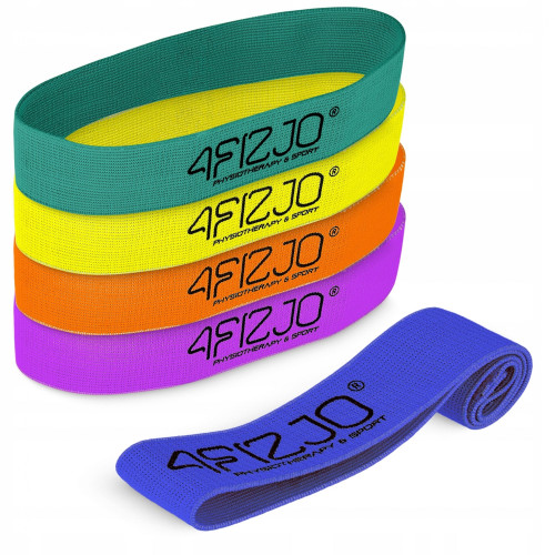 Купить Резинка для фитнеса  4FIZJO Flex Band 5 шт 1-29 кг Mix в Киеве - фото №1